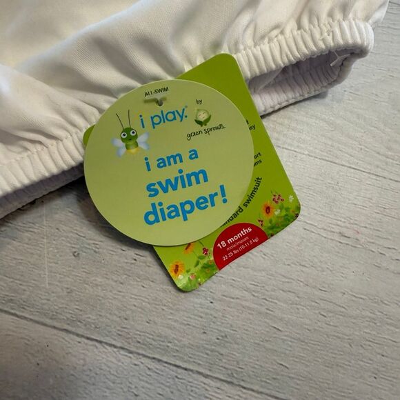 Iplay‎ white swim diaper baby 18 months - Picture 4 of 5